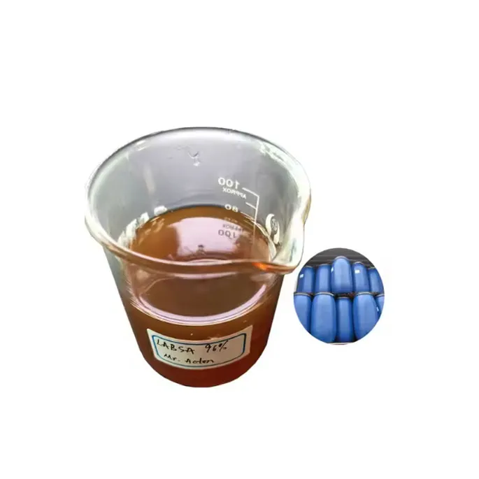 세제 CAS를위한 96% Labsa 화학적 선형 알킬 벤젠 설 폰산 27176-87-0